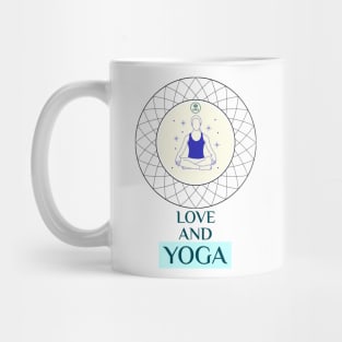 Love And Yoga Mug